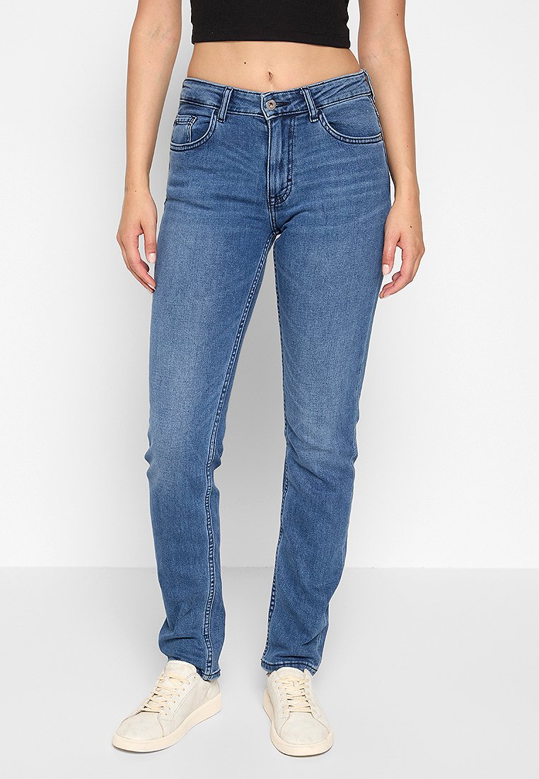 mustang Slim fit jeans blauw