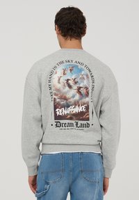 Terranova Felpa - grigio chiaro melange