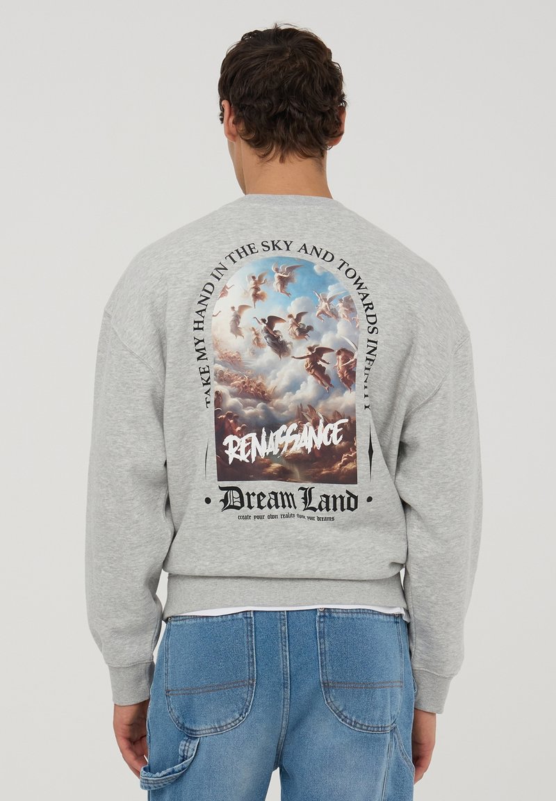 Terranova Felpa - grigio chiaro melange