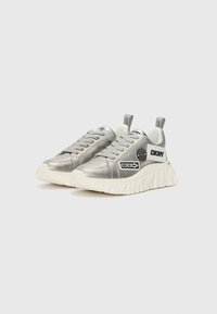 DKNY LEXIE - Αθλητικά παπούτσια - silver-coloured