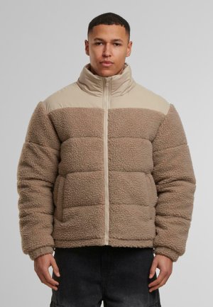 Winterjacke - darktaupe