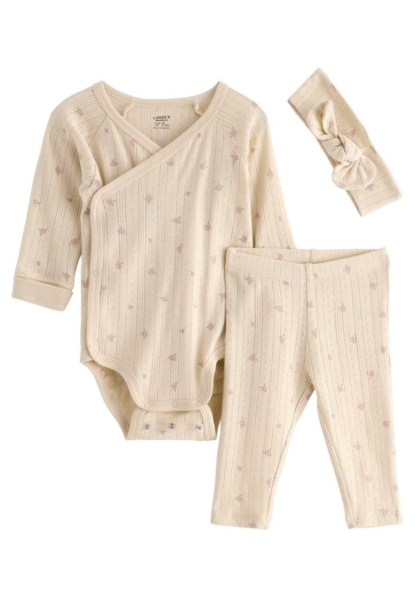 3-PIECE STARTER KIT SET - Geschenk zur Geburt - light beige