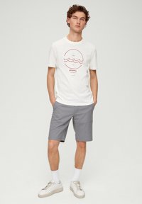 s.Oliver AUS REINER - T-Shirt print - weiß