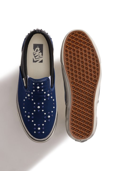 Vans PREMIUM CLASSIC SLIP-ON 98 - Trainers - dark blue — foto 2