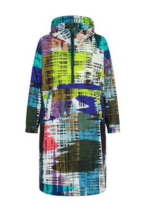 LAURASØN FUNKTIONS-REGENCAPE, PRINT, KAPUZE UNISEX - Impermeabile - sage