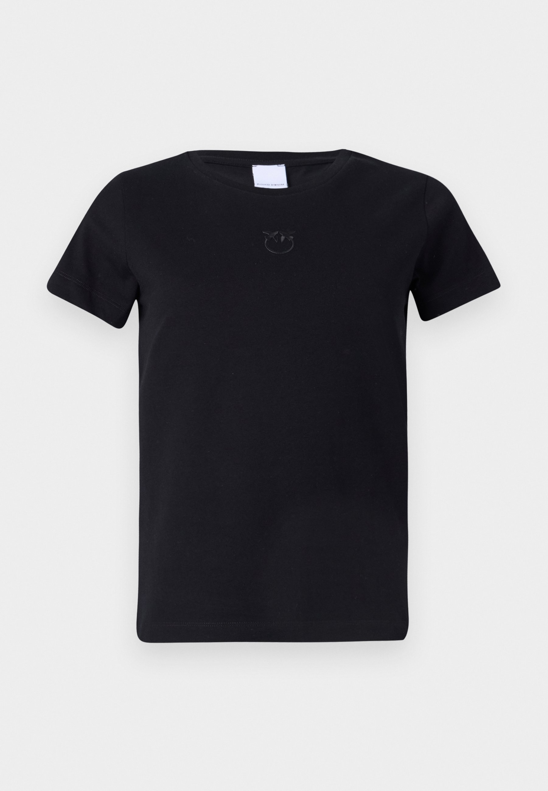 Pinko BUSSOLOTTO LOGO - T-shirt basique - nero limousine