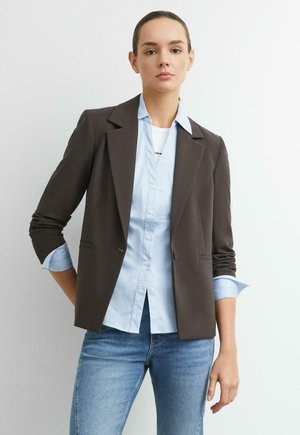 comma, INDOOR-BLAZER - Blazer - dunkelbraun