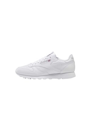 CLASSIC LEATHER RUNNING STYLE - Sneakers basse - white