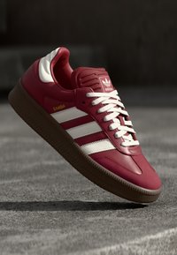 adidas Originals SAMBA XLG UNISEX - Zapatillas - noble maroon/core white