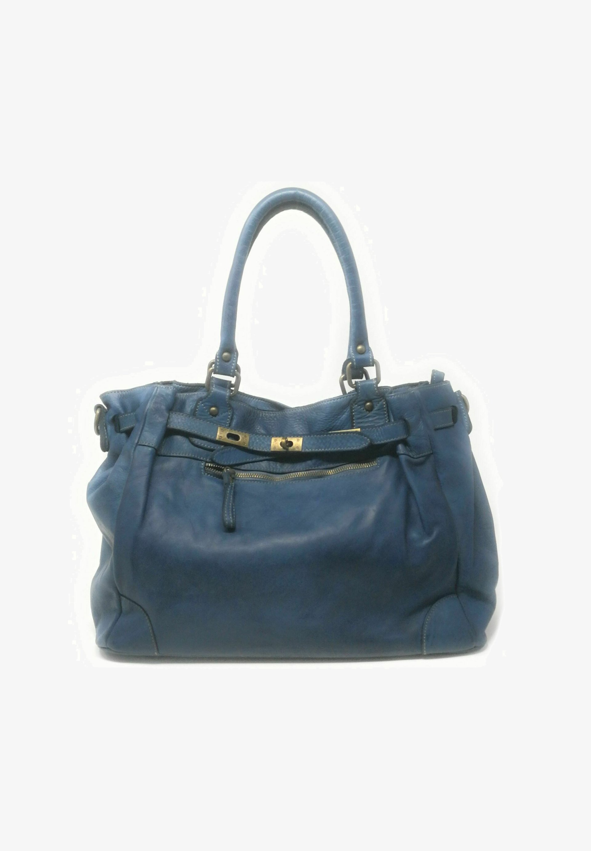 OH MY BAG ITALIEN MISS JEANNE Sac à main bleu moyen/bleu