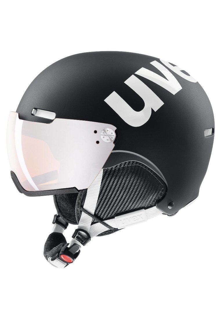 Uvex SKI VISOR Helm black/schwarz Zalando.de