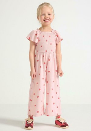 SHORT-SLEEVED   - Jumpsuit - light dusty pink