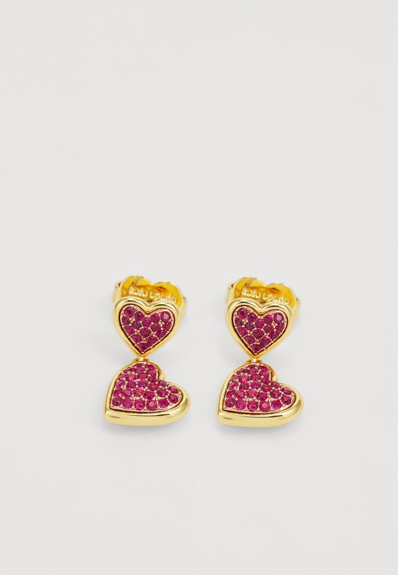 kate spade new york WITH ALL MY HEART PAVE DROP EARRINGS
