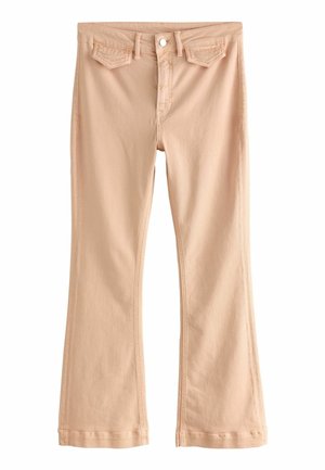 REGULAR FIT - Flared Jeans - apricot