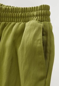 Next TALL FIT - ELATICATED WAIST WIDE  - Kalhoty - green