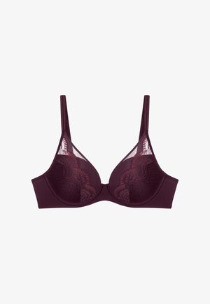 Triumph, COMFORT GLAM - Сутиен с банели - claret