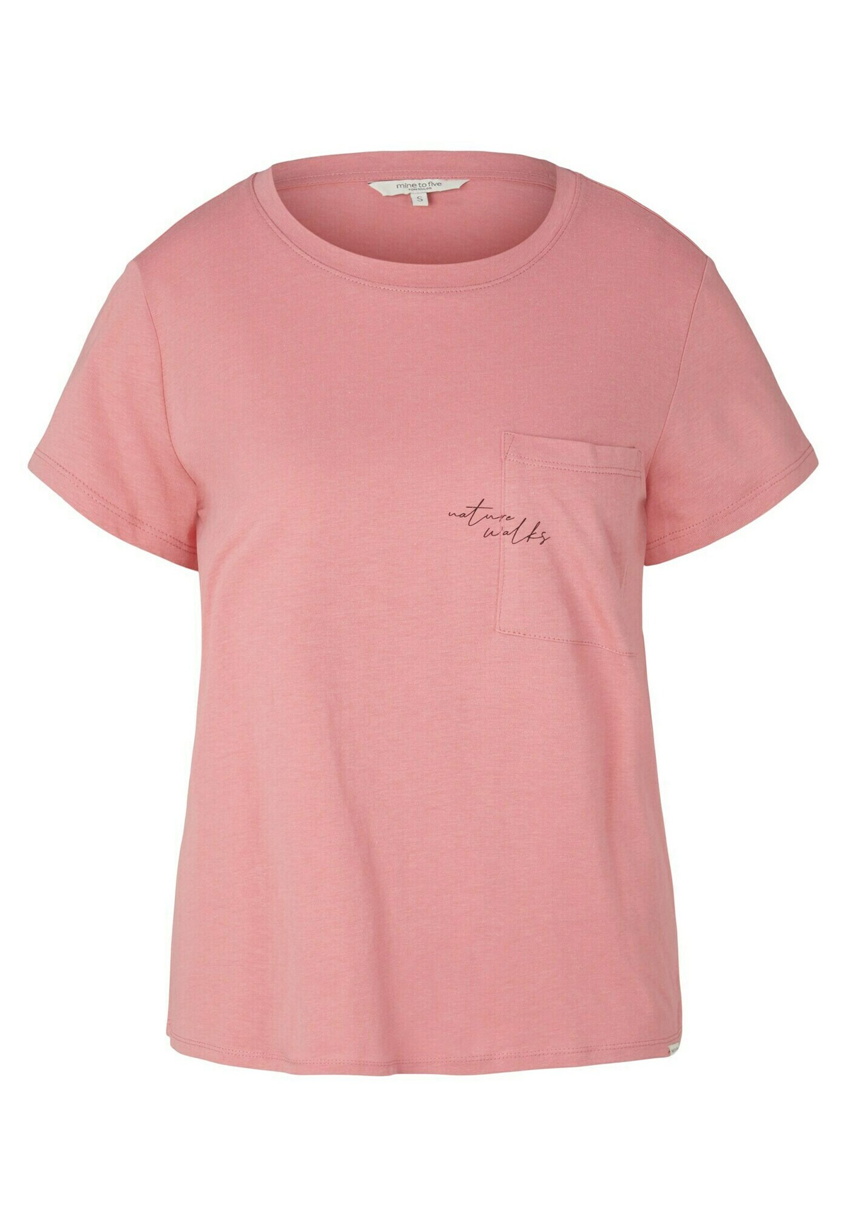 T-Shirt basic - light berry mauve/rosa 