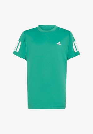 adidas Performance, B CLUB 3STR TEE - Sports T-shirts - semi court green