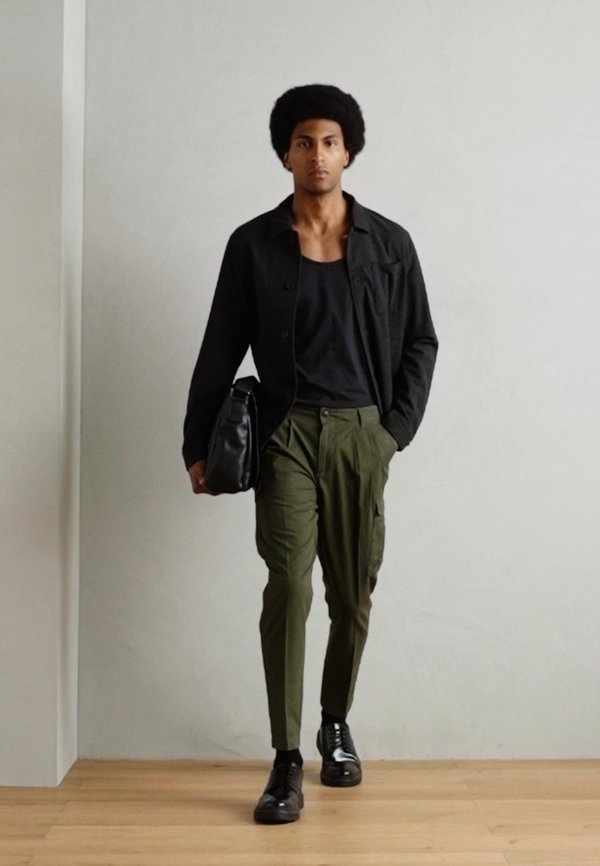 TWILT PLEATED - Cargo trousers3