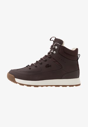 URBAN BREAKER - Høye joggesko - dark brown/offwhite