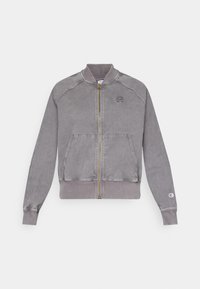 BOMBER JACKET - Zip-up sweatshirt - foggy