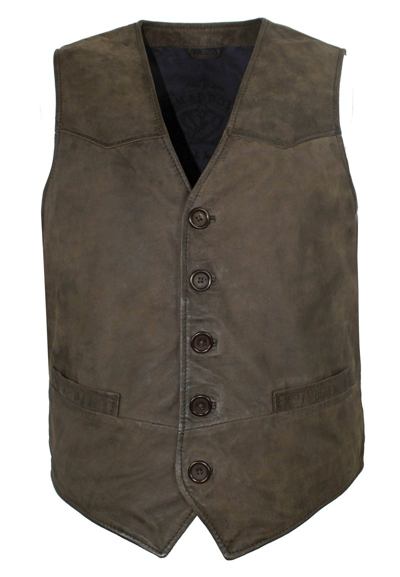 Mark Maddox EMILIO - Weste - dunkelbraun