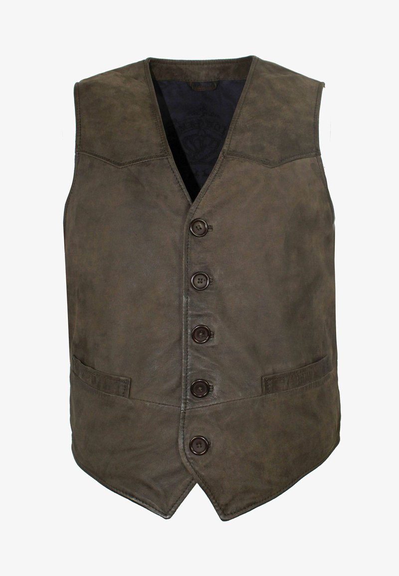 Mark Maddox EMILIO - Weste - dunkelbraun