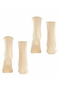 Esprit BASIC PURE 2-PACK - Sokken - cream