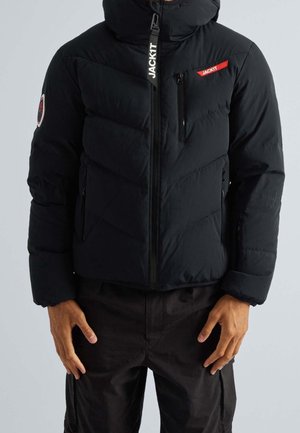 Gewatteerde jas - black