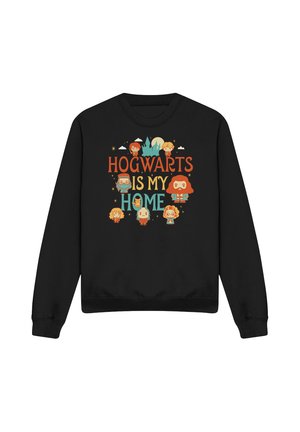 Warner Brothers, HARRY POTTER HOGWARTS IS MY HOME - Sweatshirt - black