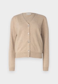 SLEEVELESS CARDIGAN SET - Débardeur - camel