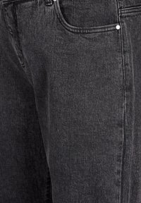 Zizzi Wide leg - dark grey denim