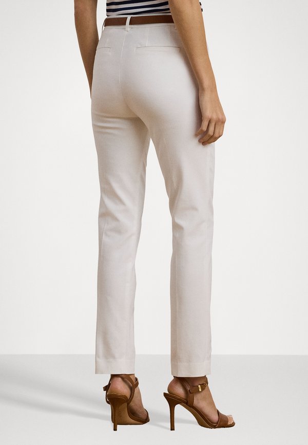 DOUBLE FACED STRETCH COTTON TROUSER - Trousers2