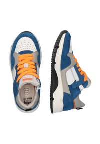 Braqeez MAXIME MAGIC  - Sneakers laag - blauw grijs oranje wit