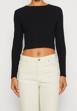 T-shirt à manches longues - black