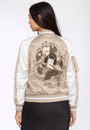 Bombers BOMBERS BOMBERJACKE GEIKO-W - Bomberjacks - beige
