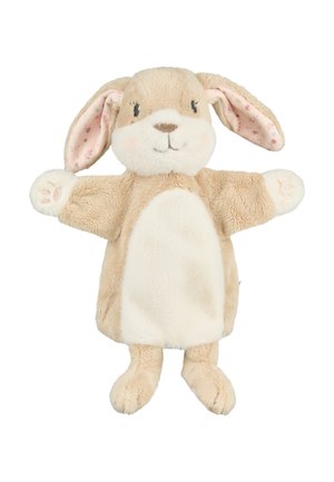 HANDPUPPE HANNI - Cuddly toy - helleres braun
