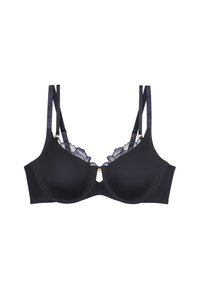 Reggiseno Triumph Softsense W01 Avec Armatures - Microfibre Noir - Neuf Avec étiquettes