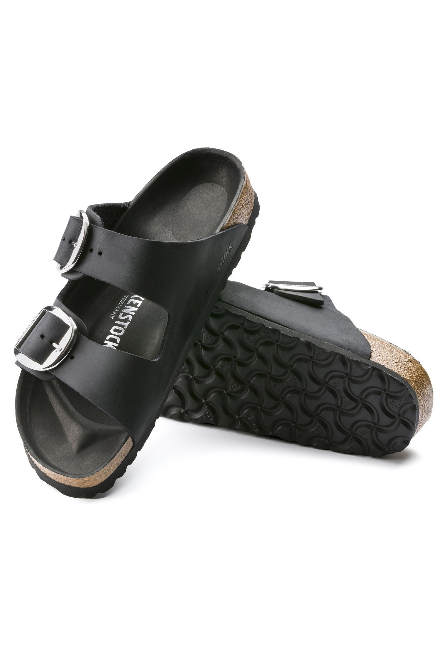 Birkenstock ARIZONA BIG BUCKLE N - REGULAR - Sandalen - black
