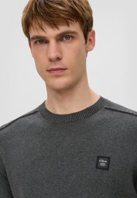 s.Oliver Pullover - dunkelgrau