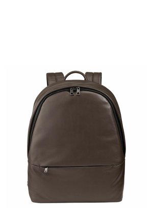 ELEGANTE CON TASCA IMBOTTITA PER LAPTOP FINO 13 SPALLACCI REGOLABILI E DESIGN COMPATTO - Mochila - coffee brown