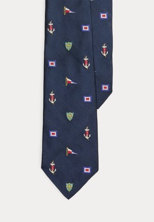 Polo Ralph Lauren, NAUTICAL SILK REPP TIE - Kravata - navy multi