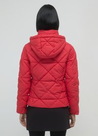 Calliope IMBOTTITO CON CAPPUCCIO - Giacca invernale - rosso