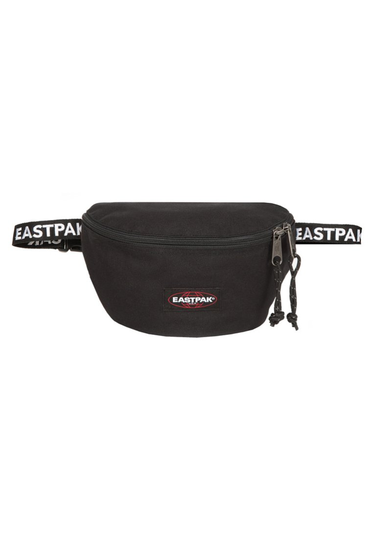 eastpak black webbed
