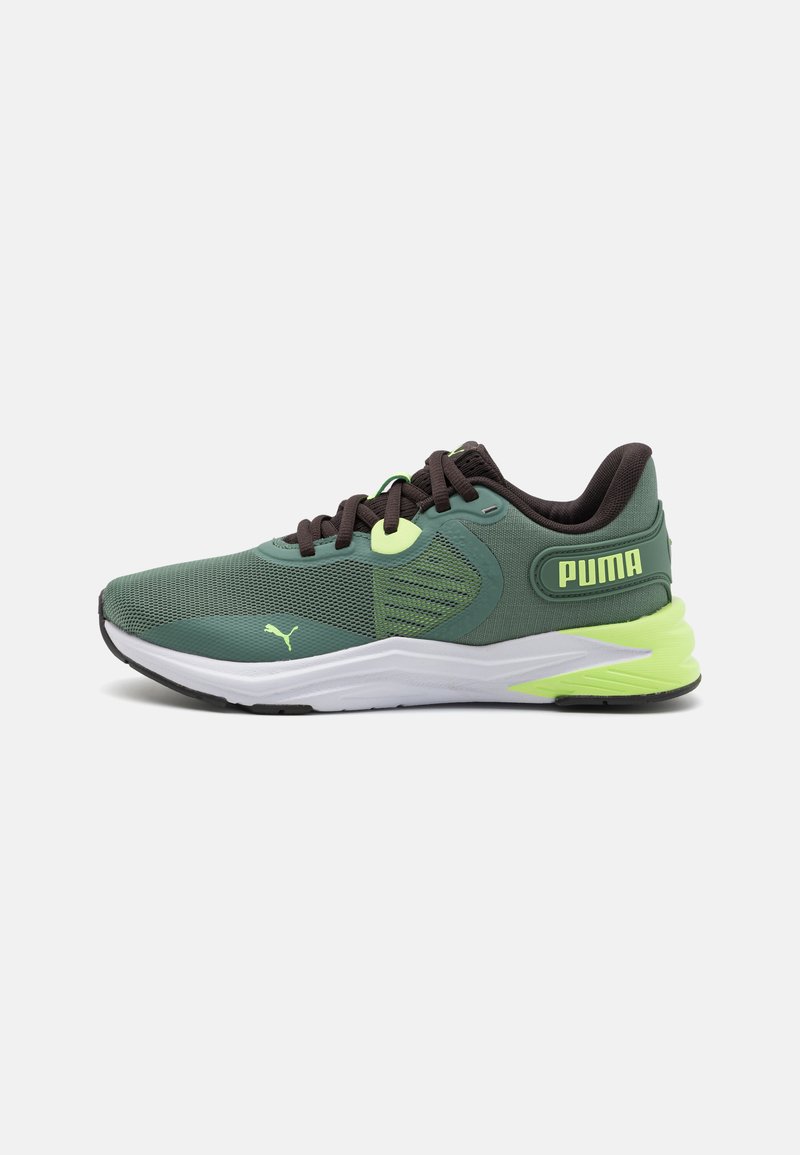 Puma DISPERSE XT 3 UNISEX - Træningssko - eucalyptus/flat dark gray/fizzy apple