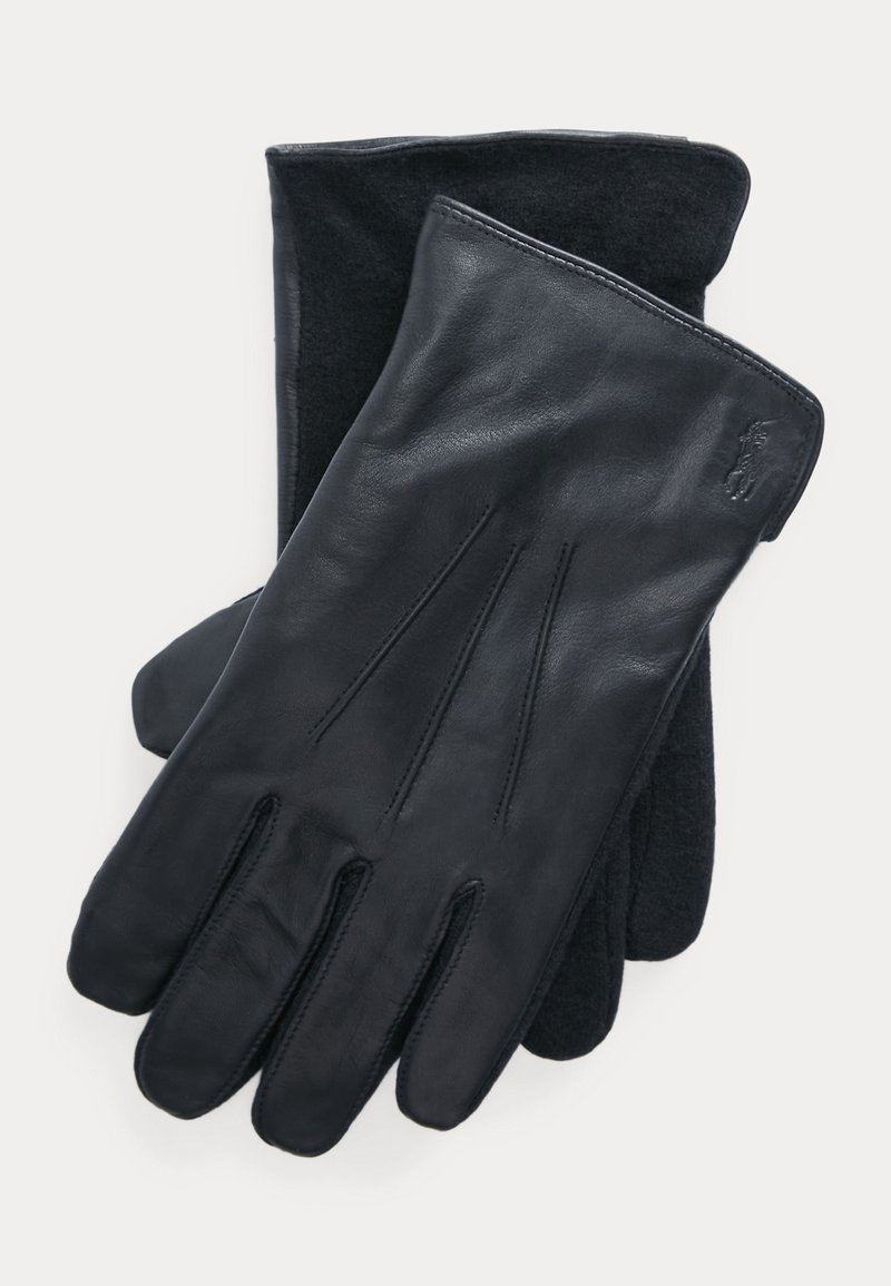 Polo Ralph Lauren SHEEPSKIN TOUCH SCREEN GLOVES - Rukavice - black