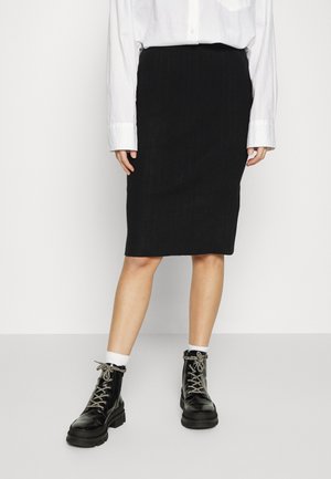 Gonna a tubino - black