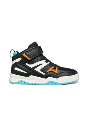 PERTH - Sneakers hoog - black orange
