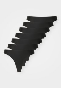 SEAMLESS 7 PACK  - String - black