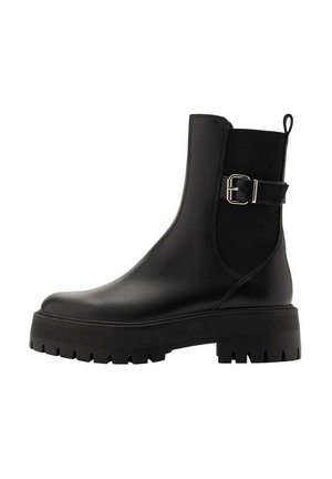 Mango KONDOR - Bottines à plateau - black
